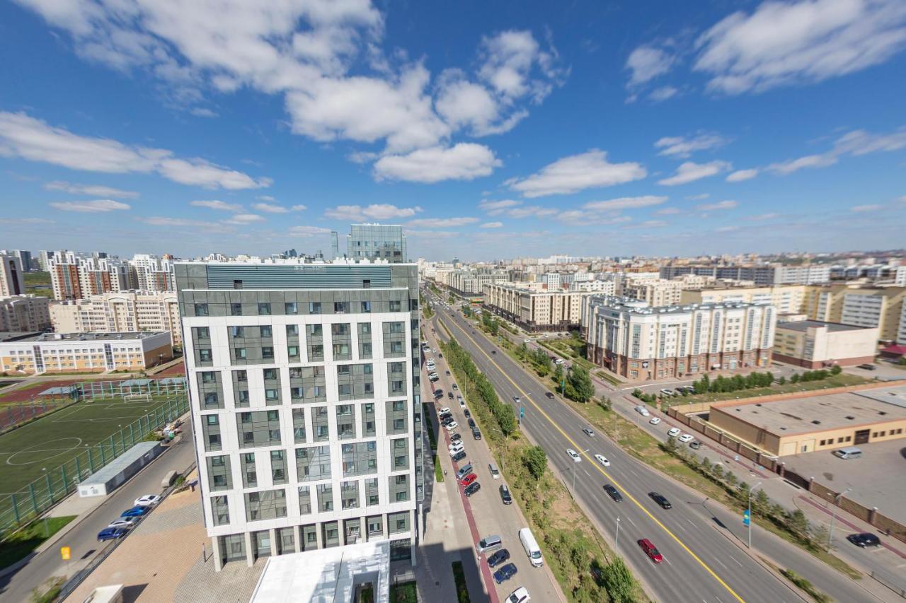 ЖК Dream City с прекрасным видом на город Астана Екстер'єр фото